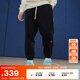 耐克（NIKE）官方DRI-FIT男子速干籃球長(cháng)褲夏季衛褲針織運動(dòng)FZ0225 010黑/淡象牙白 4XL