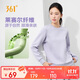 361°衛衣女秋季寬松運動(dòng)休閑跑步圓領(lǐng)套頭上衣服女裝662534801-9