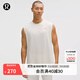 lululemon丨Graphic 男士圖案款寬松剪裁珠地背心 LM1398S 淺象牙白 M