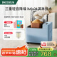 柏翠（petrus）【政府補貼】面包機烤面包機家用全自動(dòng)多功能和面機多士爐冰淇淋肉松PE9709 