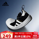 阿迪達斯（adidas）童鞋三葉草兒童春秋款男女?huà)胪浀棕悮ゎ^運動(dòng)鞋IH3504