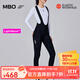 MBO【新色】LightWarm?女子秋冬儲物抓絨背帶騎行長(cháng)褲 雙箭頭T170C 黑色-A款 M