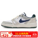 耐克NIKE板鞋男緩震FULL FORCE LO運動(dòng)鞋FZ3595-100白灰藍42