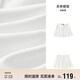 森馬（Semir）牛仔半身裙女涼感百褶裙2025夏辣妹A字高腰顯瘦短裙109325120007
