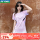 尤尼克斯新款尤尼克斯羽毛球服運動(dòng)比賽服女款套裝上衣T恤短褲短裙 女款套裝-210065BCR-珍珠粉紅 L