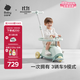babycare雙子滑板車兒童滑板車1-3-8歲多功能遛娃神器寶寶滑滑車 螺旋藻綠