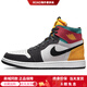 JordanAJ1zoomaircmft簡(jiǎn)約舒適高幫復古籃球鞋男款白黑黃 42.5
