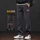 FOX.G男士褲子男款休閑褲男褲秋季工裝褲運動(dòng)褲2025新款長(cháng)褲衛褲直筒褲 燈芯絨刺繡直筒褲灰色 L 【建議120斤以?xún)取? title=