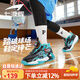 七波輝男童籃球鞋兒童運動(dòng)鞋透氣網(wǎng)面2025春秋新款中大童小學(xué)生跑步鞋子