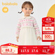 巴拉巴拉兒童裙子秋冬連衣裙女童公主裙紗裙假兩件設計精致萌200424111001