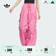 adidas工裝風(fēng)經(jīng)典寬松運動(dòng)褲女秋季阿迪達斯官方三葉草JD1126   淺玫紅色   S