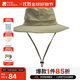 牧高笛（MOBIGARDEN）戶(hù)外防潑水防曬帽子遮陽(yáng)帽登山帽釣魚(yú)漁夫帽 NX20108003 卡其色