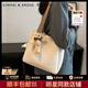 CinvaiKrose官方店小c&k手提包包女包2026年新款女士托特包生日情人節520禮物 奶油色【送女友老婆禮物走心實(shí)用】
