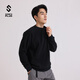 SANFO PLUS 戶(hù)外抓絨衛衣熔巖100雙面絨輕便保暖圓領(lǐng)抓絨衣男 黑色 XXXL