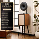 ROBERILLINE法式中古留聲機(jī)HiFi專業(yè)級電唱機(jī)現(xiàn)代輕奢藍(lán)牙音響黑膠一體唱片機(jī) C-H1 極簡法式中古色-HIFI旗艦版