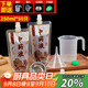 SHUANG YU中藥袋分裝袋250ml*50只中藥袋湯藥液體袋密封包裝袋子可加熱藥袋