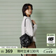 歐時(shí)納（JUST STAR）口袋雙肩包女款2025年新款大容量通勤輕便旅游雙肩背包女書(shū)包學(xué)生