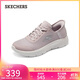 斯凱奇（Skechers）閃穿鞋女鞋秋季輕便一腳蹬健步鞋舒適軟底休閑運(yùn)動跑鞋124836