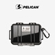 派力肯（PELICAN） 1020戶(hù)外防水收納盒播放器防護盒微小型相機盒小型耳機盒潛水盒微單相機包 黑色