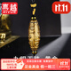 喜越 古法黃金九眼天珠吊墜足金999炫酷黑金九眼天珠轉運珠金墜子 金重約5.55克【1-20個(gè)工作日發(fā)貨】