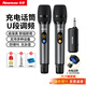 紐曼MC110手持充電無(wú)線(xiàn)麥克風(fēng)U段家庭KTV唱歌舞臺主持演講K歌會(huì )議音箱功放調頻萬(wàn)能一拖二話(huà)筒