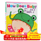 英文原版 How Does Baby Feel 紙板翻翻書 Karen Katz 卡倫卡茨 兒童啟蒙