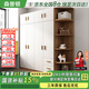 森普頓實(shí)木衣柜臥室平開(kāi)門(mén)衣柜組合現代簡(jiǎn)易簡(jiǎn)約板式家用柜子收納衣櫥 四門(mén)1.6米主柜+頂柜+0.5米角柜 E0級生態(tài)板