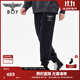 BOY LONDON男女同款長(cháng)褲經(jīng)典老鷹潮牌休閑黑色束腳褲N15803 黑色 XL