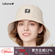 LAFUMA樂(lè )飛葉戶(hù)外漁夫帽子 露營(yíng)垂釣徒步防曬遮陽(yáng)男女防潑水 LEHE4AC60 駝色CM 均碼/58cm