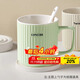 拜杰陶瓷豎紋馬克馬克杯陶瓷杯咖啡杯早餐杯牛奶大容量杯子400ml