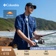 Columbia哥倫比亞戶(hù)外2025秋男女釣魚(yú)系列UPF50防曬寬松襯衫FJ7048 468 男女同款 M (175/96A)