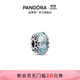 潘多拉（PANDORA）雪藍領(lǐng)域串飾冰藍色鏤空雪花diy串珠生日禮物送女友 霜藍雪花串飾 均碼