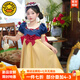 G.DUCKKIDS童裝洛麗塔女童連衣裙夏季兒童裙子白雪公主裙女孩禮服六一演出服 圖片色 150 建議140-150cm11-12歲