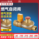 潛水艇（Submarine）燃氣自閉閥 家用廚房天然氣管道閥門(mén)漏氣超溫超壓過(guò)流時(shí)自動(dòng)關(guān)閉 四分內絲自閉閥（RB1/2F-1/2M）燃氣灶用