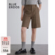 BLUE ERDOS休閑短褲女裝秋冬百搭實(shí)穿羊毛休閑西褲B236M5002 米棕 L 170/72A