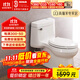 科勒（KOHLER）?，旪堖B體抽水馬桶坐便器陶瓷座廁噴射虹吸式大沖力305坑距5697T