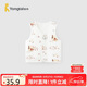 童泰（TONGTAI）嬰兒馬甲秋冬寶寶夾棉衣服兒童外出上衣TS43J191-DS棕色80cm