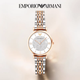 ARMANI阿瑪尼手表女士滿(mǎn)天星系列玫瑰金鋼帶鑲鉆時(shí)尚表專(zhuān)用女表 AR1926間色滿(mǎn)天星 32mm