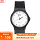 卡西歐（CASIO）小黑表男女表中性學(xué)生公務(wù)員考試中高考可用石英表MQ-24-7E