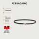 菲拉格慕（Ferragamo）女士黑色GANCINI腰帶 0675180_C  _ 75 禮物送女友