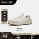 Clarks其樂(lè )CraftSpeed Lo新品跑步鞋舒適透氣輕量緩震厚底復古運動(dòng)鞋 白色 261803514 38