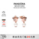 潘多拉（PANDORA）幸運星系列一片珍星耳釘玫瑰金色女生日禮物送女友教師節禮物