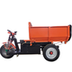 葛耐工地電動(dòng)工程車(chē)建筑工程車(chē)拉沙子養殖場(chǎng)拉糞混凝土翻斗自卸灰斗車(chē) 1.2米U型/方形斗車(chē)架無(wú)電瓶無(wú)禮包