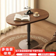 卓博茶幾客廳邊幾茶桌咖啡桌吧臺桌床邊桌電腦桌升降小桌子CJ17胡桃色