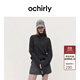歐時(shí)力OCHIRLY羊毛高領(lǐng)打底保暖松弛感針織衫2025毛衣秋季新款超薄外穿 深灰 S