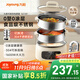 九陽(yáng)（Joyoung）電蒸鍋電煮鍋電火鍋家用蒸包子蒸螃蟹鍋15.5L大容量電熱鍋分體可拆洗多用途鍋GZ581