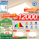 歐普（OPPLE）LED吸頂燈大客廳自建房超大1.2米全光譜APP智能燈具飾錦軒TC A1智控調光【2室1廳-3燈】