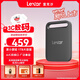 雷克沙（Lexar）Air小輕塊1TB Type-c USB3.2移動(dòng)固態(tài)硬盤(pán)（PSSD）SL260傳輸速度400MB/s手機直連 輕松擴容 小黑巧