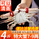 舟山梭子蟹 整只特大螃蟹鮮活冷凍海鮮水產(chǎn) 7-9兩/只【可清蒸】?jì)糁?斤