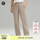 lululemon丨Loungeful 女士休閑直筒長褲 LW5EO5A 河石色 M
